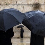 Regen in Jeruzalem